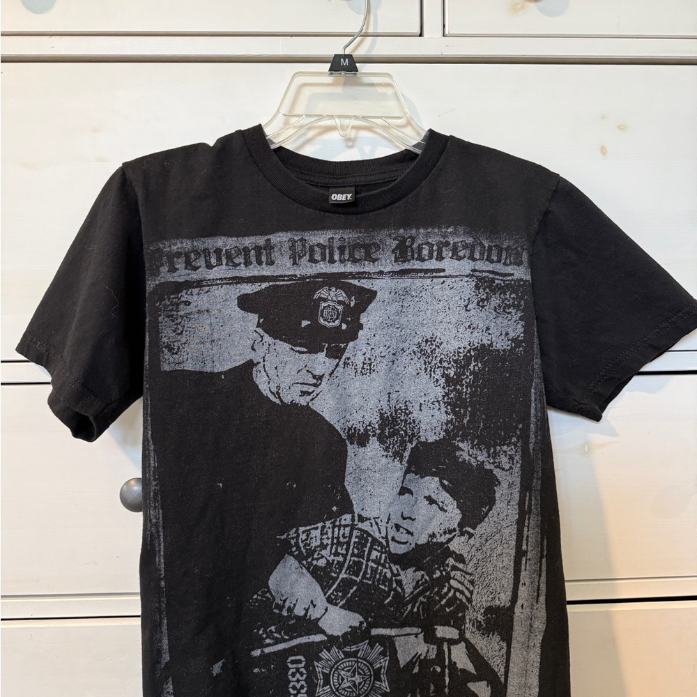 *Rare dead stock* 90s Obey Shepard Fairey Shirt